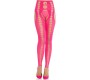 Leg Avenue Hosiery LEG AVENUE - STRAPLESS AND SEAMLESS OPAQUE STOCKINGS NEON PINK