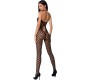 Passion Woman PASSION - WOMAN BS065 BODYSTOCKING BLACK ONE SIZE