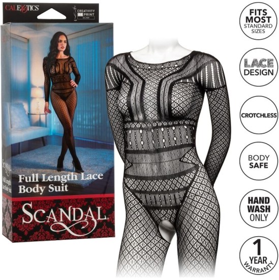 Calexotics LACE BODY SUIT ONE SIZE