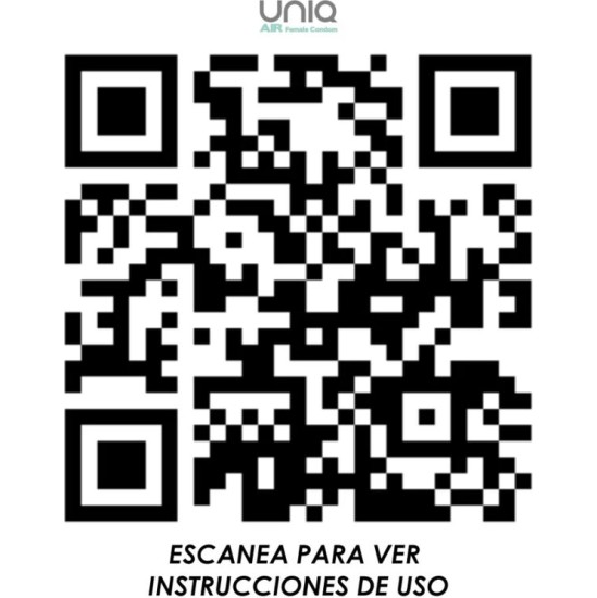 Uniq AIR LATEX FREE FEMALE CONDOM 3 UNITS