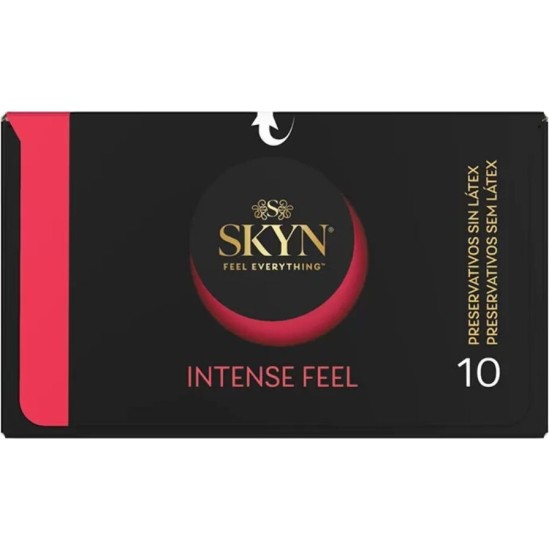 Skyn INTENSE FEEL TEXTURED CONDOM WITH WAVY DESIGN 10 UNITS