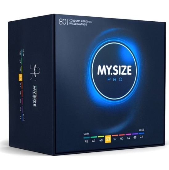 My Size Pro MY SIZE - PRO CONDOMS 53 MM 80 UNITS