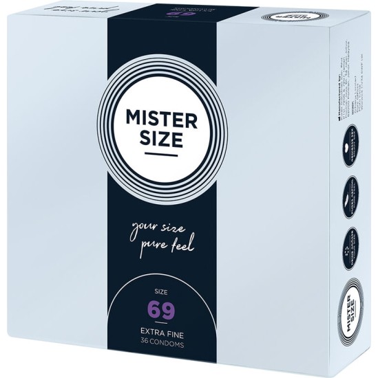 Mister Size CONDOMS SIZE XXXL 69 MM (36 UNITS)
