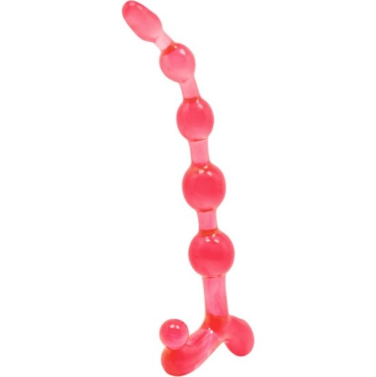 Baile Anal BAILE - BENDY TWIST RED ANAL BALLS