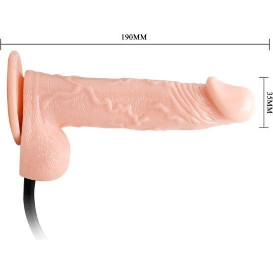 Baile Dildos DANCE - REALISTIC INFLATABLE DILDO WITH SUCTION CUP 15 CM