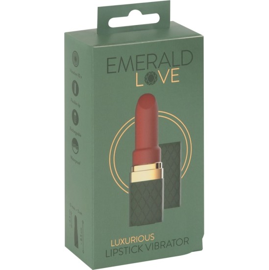 Emerald Love Luxurious Lipstick Vibrator