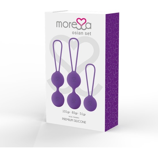 Moressa OSIAN SET PREMIUM SILICONE violets