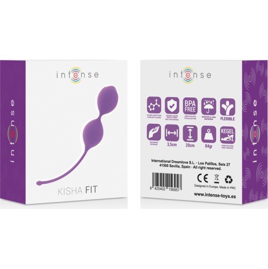 Intense Health & Fun INTENSE KISHA FIT SILICONE KEGEL LILLA