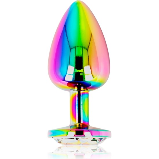 Ohmama Anal OHMAMA - IRIDESCENT CIRCLE ANAL PLUG - SIZE L