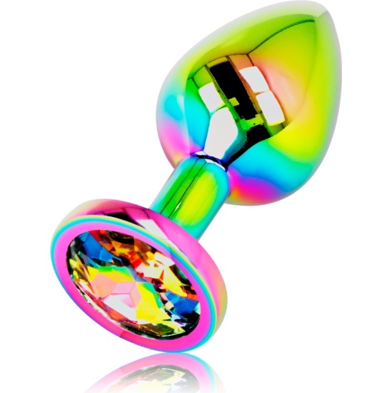 Ohmama Anal OHMAMA - IRIDESCENT CIRCLE ANAL PLUG - SIZE L