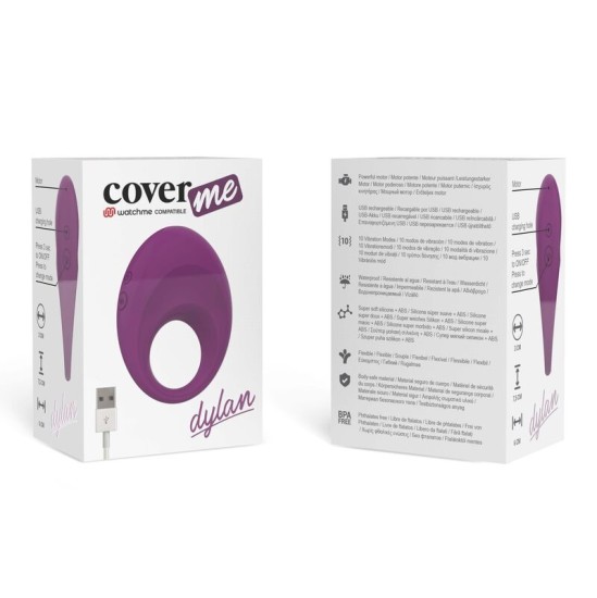 Coverme DYLAN RECHARGEABLE RING COMPATIBLE WITH WATCHME WIRELESS TECHNOLOGY