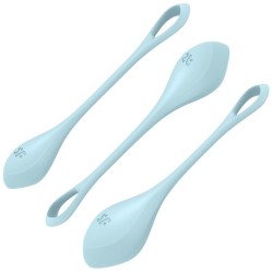 Satisfyer Balls Kegela bumbiņu treniņu komplekts - ZILS