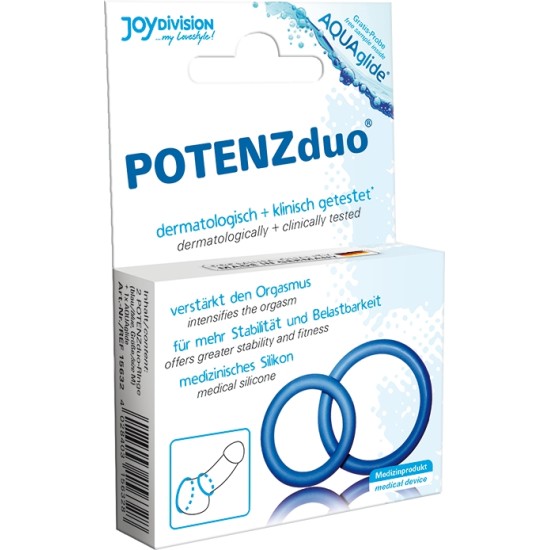 Joydivision Potenzduo POTENZ DUO BLUE RINGS - XL