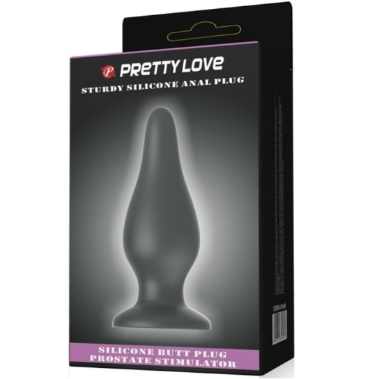 Pretty Love Bottom - ERGONOMIC SILICONE PLUG 15.4 CM