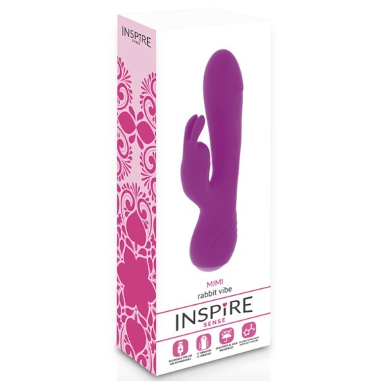 Inspire Sense Vibrators ar klitora stimulātoru violets