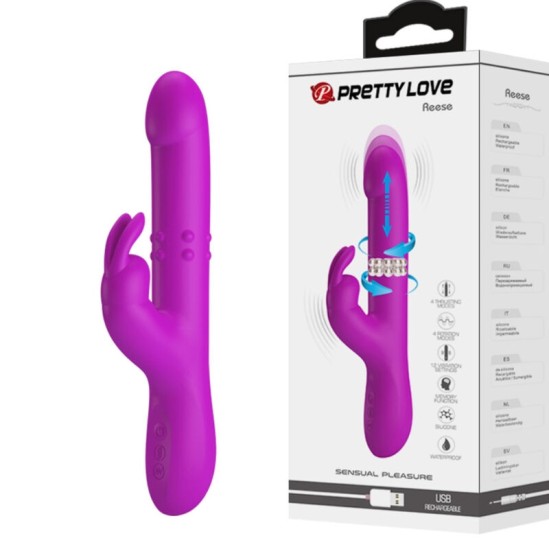 Pretty Love Flirtation PRETTY LOVE - REESE ROTING VIBRATOR violets