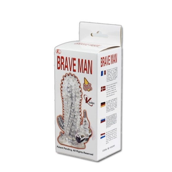 Baile For Him LY - BAILE BRAVE MAN VIBRATOR PENIS EXTENSION