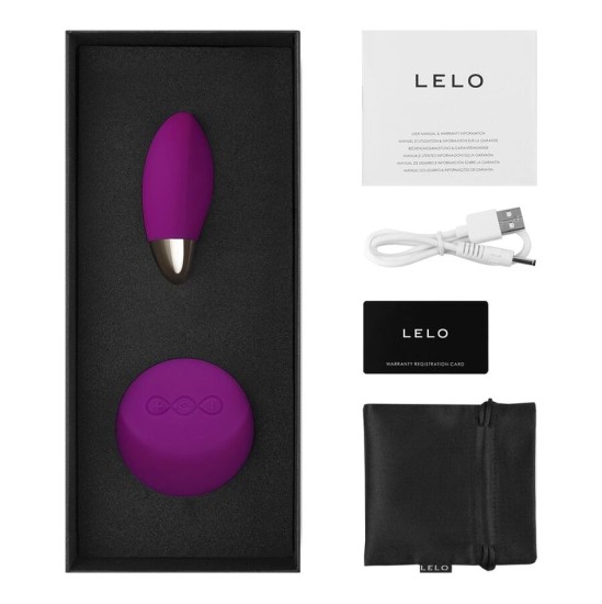 Lelo LYLA 2 vibrējoša ola-masieris Dziļi rozā