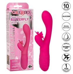California Exotics " Taureņa" dubultais vibrators rozā krāsā