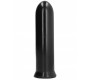 All Black Dildo melnā krāsā 19 cm