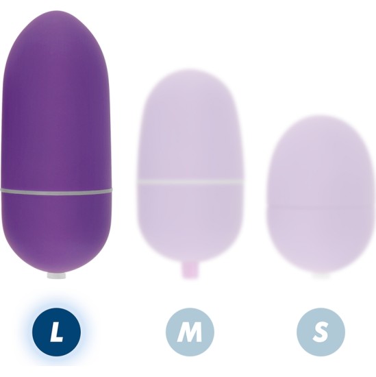 Online vadības pults, vibrējoša ola L violetā krāsā