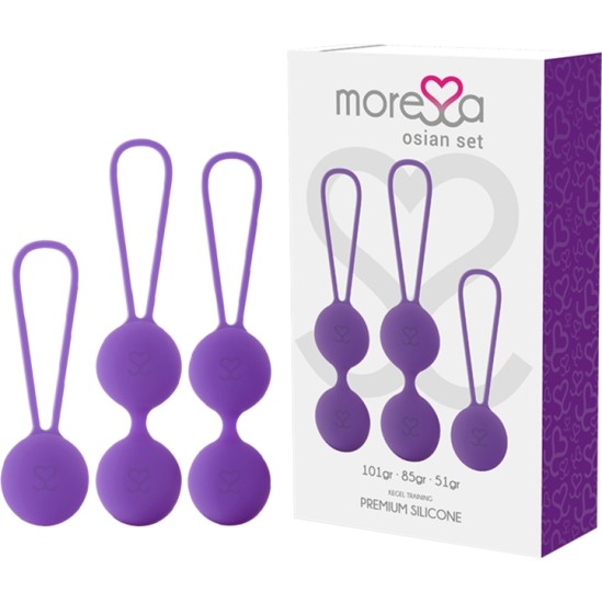 Moressa OSIAN SET PREMIUM SILICONE violets