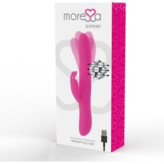 Moressa SOMER PREMIUM VIBRATOR MITME PÖÖRDUMISE FUNKTSIOON