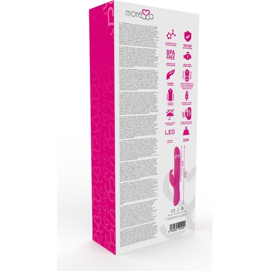 Moressa SOMER PREMIUM VIBRATOR MITME PÖÖRDUMISE FUNKTSIOON