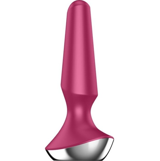 Satisfyer Plug-ilicious 2 Vibrating Butt Plug with Satisfyer Connect App Berry
