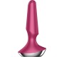 Satisfyer Plug-ilicious 2 Vibrating Butt Plug with Satisfyer Connect App Berry