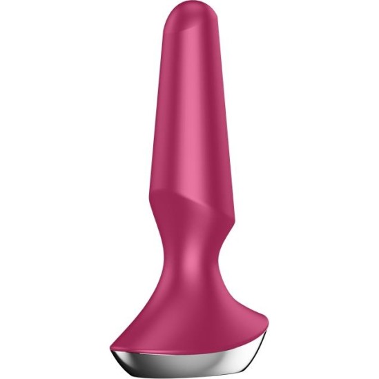 Satisfyer Plug-ilicious 2 Vibrating Butt Plug with Satisfyer Connect App Berry