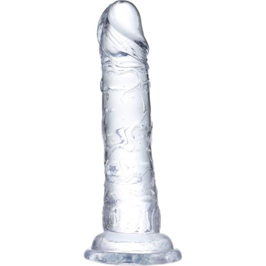 Glazed Realistic Dildo Crystal Material 19 cm