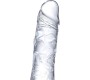 Glazed Realistic Dildo Crystal Material 19 cm