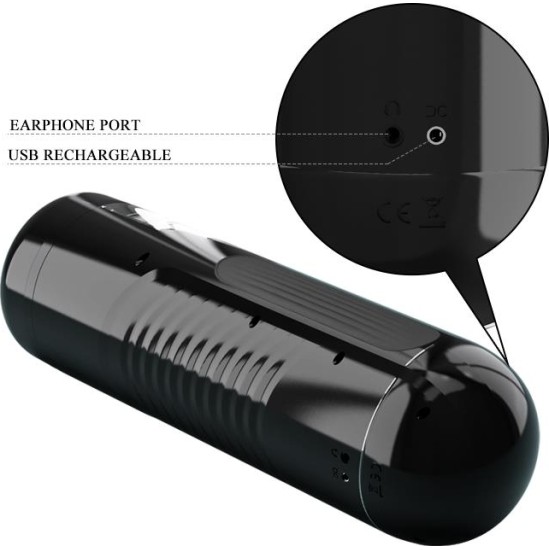 Prettylove Lorelei Rotating and Thrusting Masturbator with Sex Talk