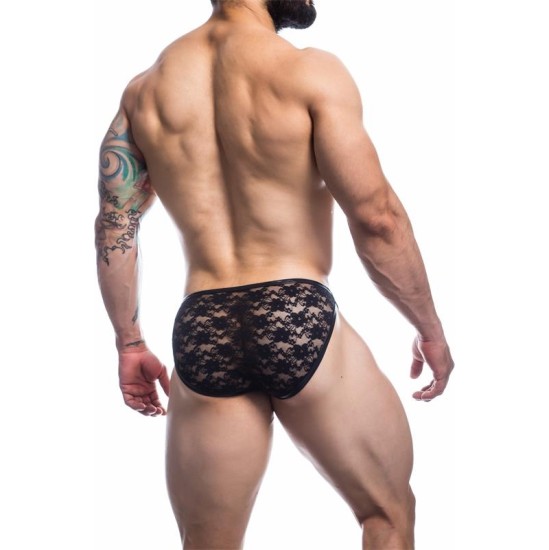 Cut4Men L4CE01 Slip with Black Lace