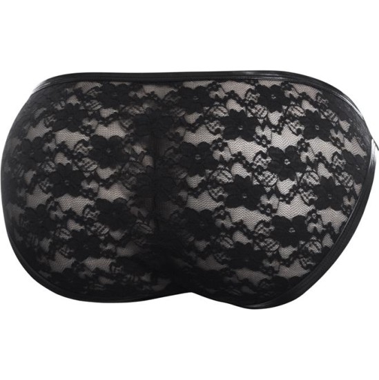 Cut4Men L4CE01 Slip with Black Lace