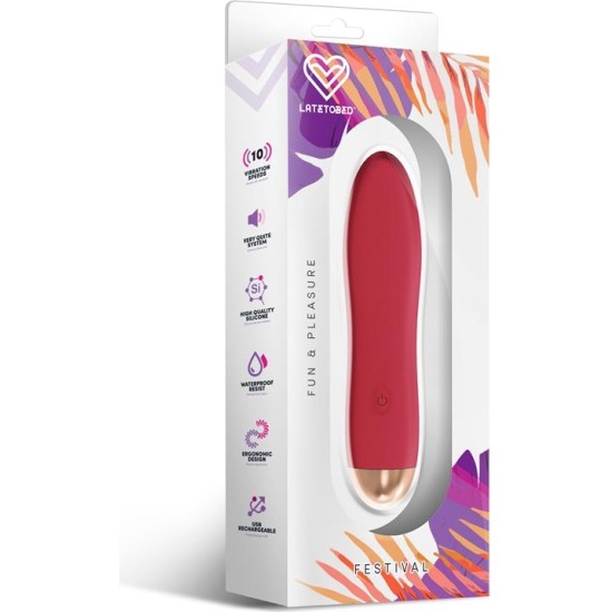 Festival Dawel Stimulator 10 speeds Rust Red