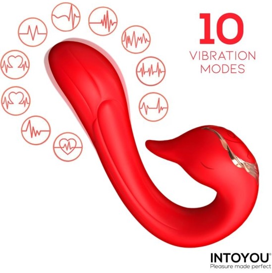 Intoyou Swana Vibrator Licking Tongue with Angle Adjustable