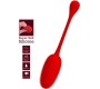 Prettylove Knucker Vibrating Egg Red