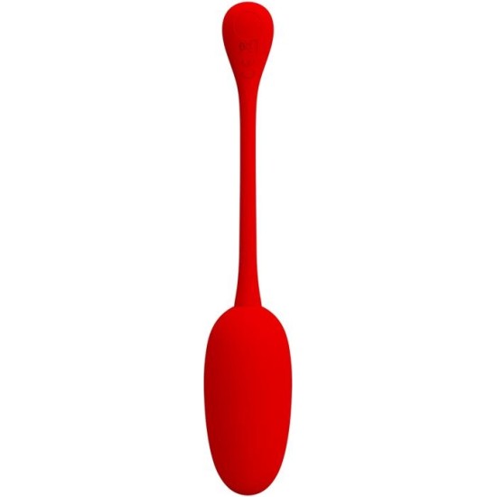 Prettylove Knucker Vibrating Egg Red