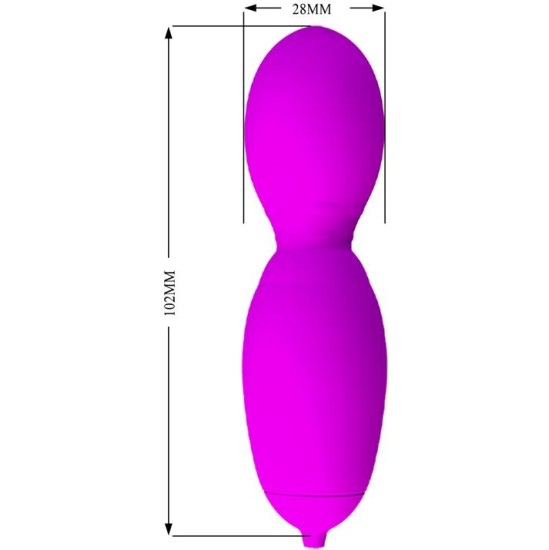 Prettylove Vega Vibrating and Rotating Egg
