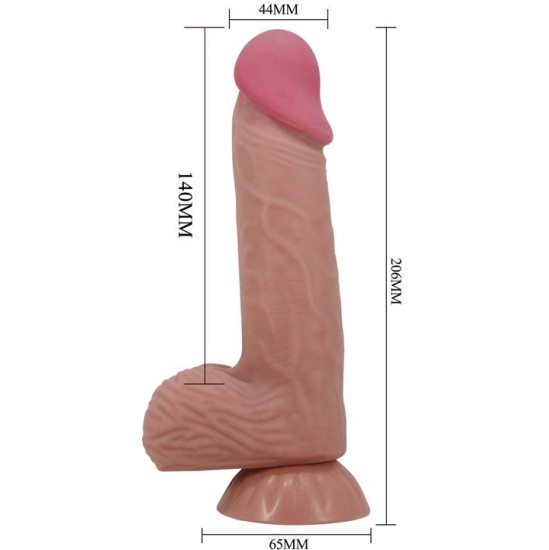 Baile Sliding Skin Realistic Dildo 20.6 cm