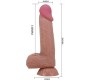 Baile Sliding Skin Realistic Dildo 20.6 cm