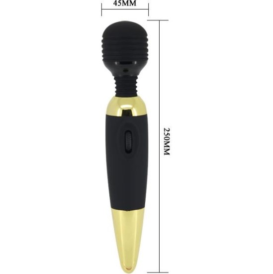 Prettylove Pretty Love Massager Power Wand Black and Gold
