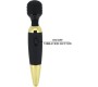 Prettylove Pretty Love Massager Power Wand Black and Gold