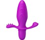 Prettylove Butt Plug with Vibration Fitch Purple