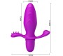 Prettylove Butt Plug with Vibration Fitch Purple