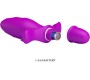 Prettylove Butt Plug with Vibration Fitch Purple
