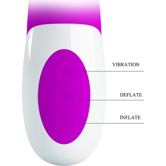 Prettylove Douglas Vibrator with Inflatable function