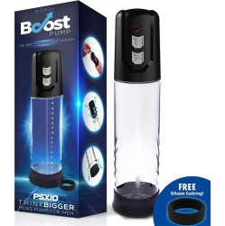 Boost Pumps PSX10 Automatic Penis Pump Crystal